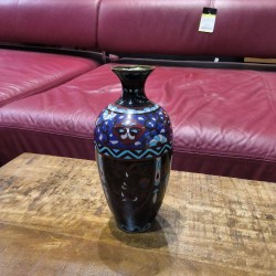 VASE CLOISONNÉ JAPONAIS EN L\'ÉTAT