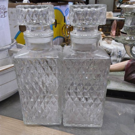 PAIRE DE CARAFES
