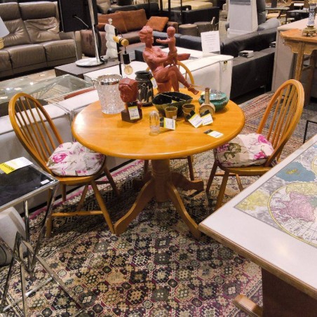 ENSEMBLE TABLE +  4 CHAISES STYLE SCANDINAVE