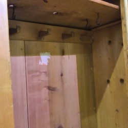 VESTIAIRE 1 PORTE EN PIN