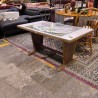 TABLE DE SALON ANNÉES 50/60 DECOR PLANISPHERE