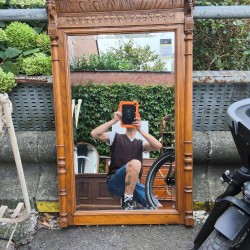 MIROIR TETE DE LION 