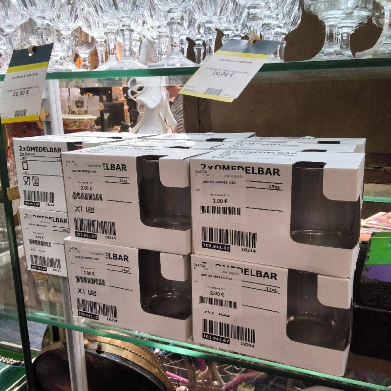 DUO DE VERRES IKEA