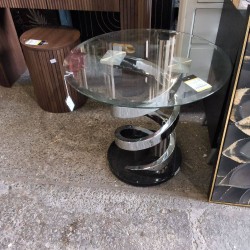 TABLE D APPOINT MODERNE RONDE