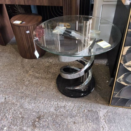 TABLE D APPOINT MODERNE RONDE